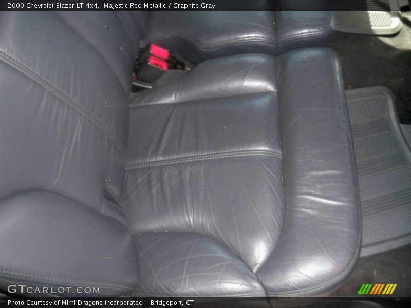 Majestic Red Metallic / Graphite Gray 2000 Chevrolet Blazer LT 4x4