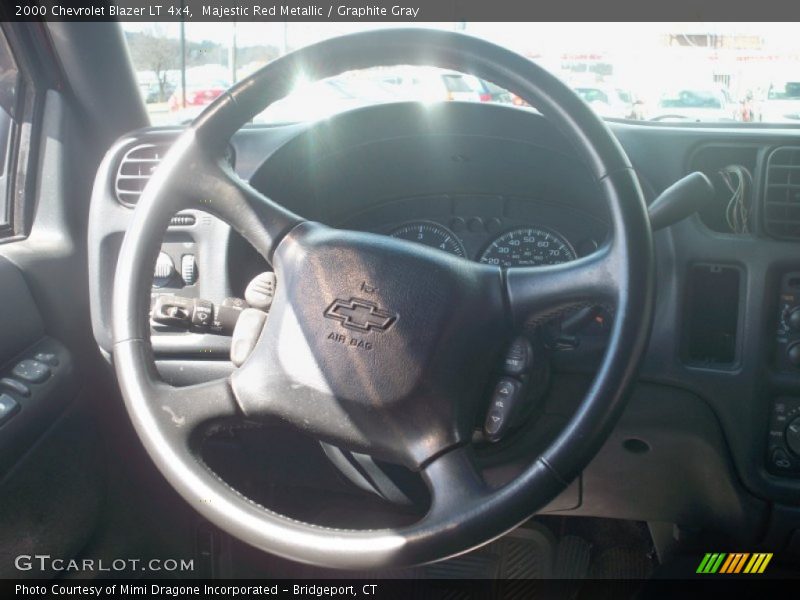 Majestic Red Metallic / Graphite Gray 2000 Chevrolet Blazer LT 4x4