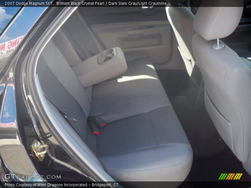 Brilliant Black Crystal Pearl / Dark Slate Gray/Light Graystone 2007 Dodge Magnum SXT