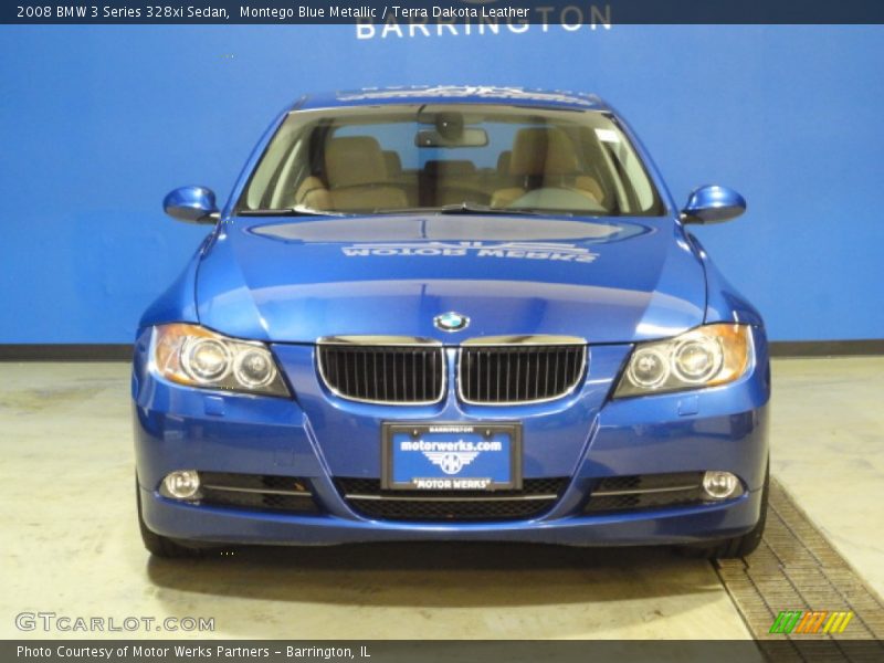 Montego Blue Metallic / Terra Dakota Leather 2008 BMW 3 Series 328xi Sedan