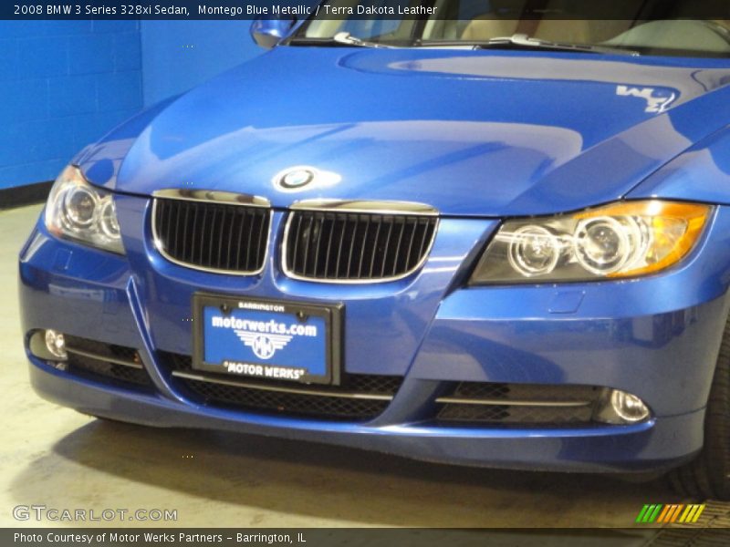 Montego Blue Metallic / Terra Dakota Leather 2008 BMW 3 Series 328xi Sedan