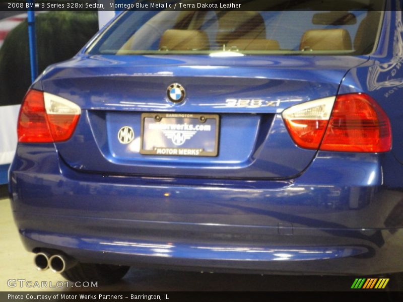 Montego Blue Metallic / Terra Dakota Leather 2008 BMW 3 Series 328xi Sedan