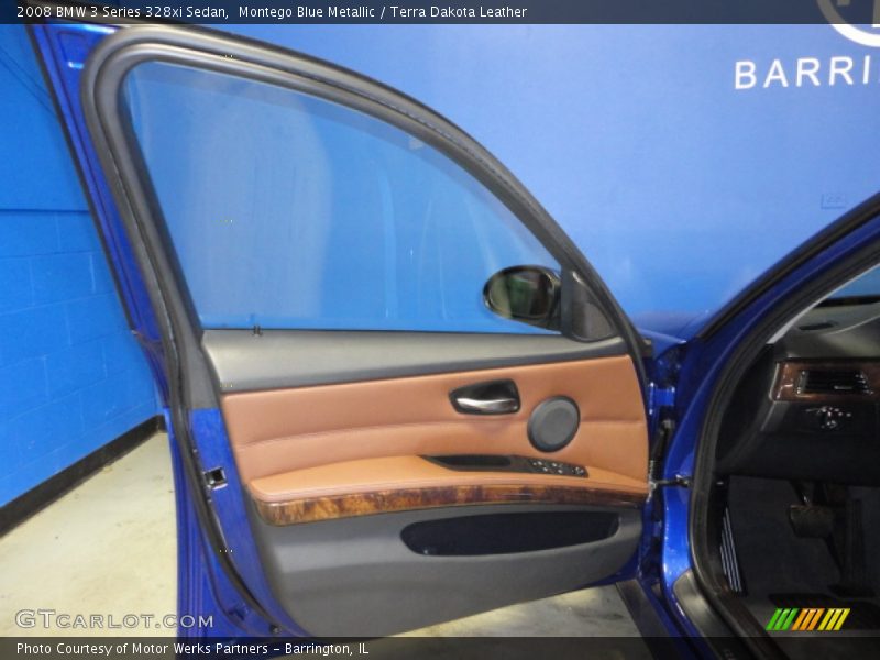 Montego Blue Metallic / Terra Dakota Leather 2008 BMW 3 Series 328xi Sedan
