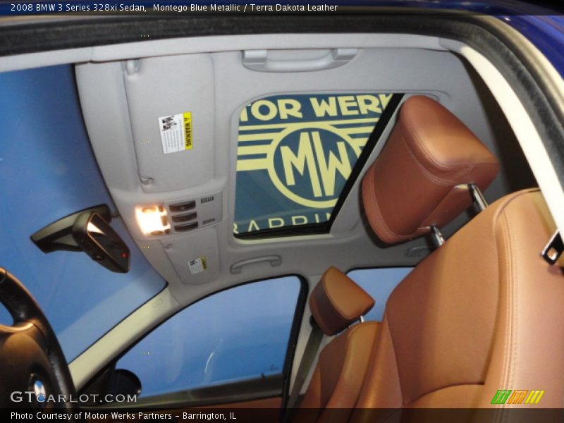 Montego Blue Metallic / Terra Dakota Leather 2008 BMW 3 Series 328xi Sedan