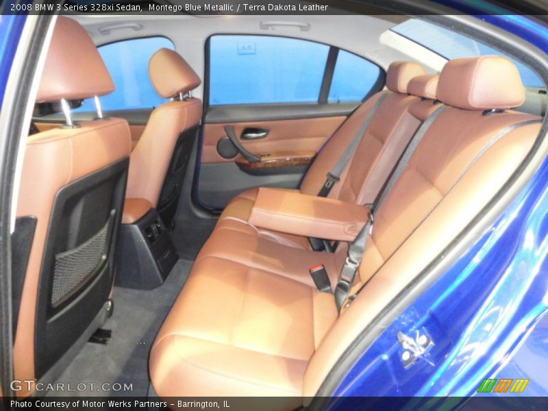 Montego Blue Metallic / Terra Dakota Leather 2008 BMW 3 Series 328xi Sedan