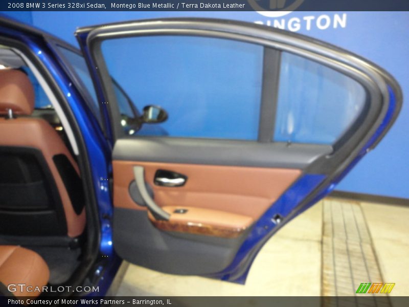 Montego Blue Metallic / Terra Dakota Leather 2008 BMW 3 Series 328xi Sedan