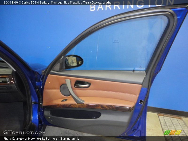 Montego Blue Metallic / Terra Dakota Leather 2008 BMW 3 Series 328xi Sedan