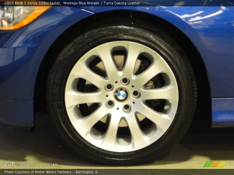 Montego Blue Metallic / Terra Dakota Leather 2008 BMW 3 Series 328xi Sedan
