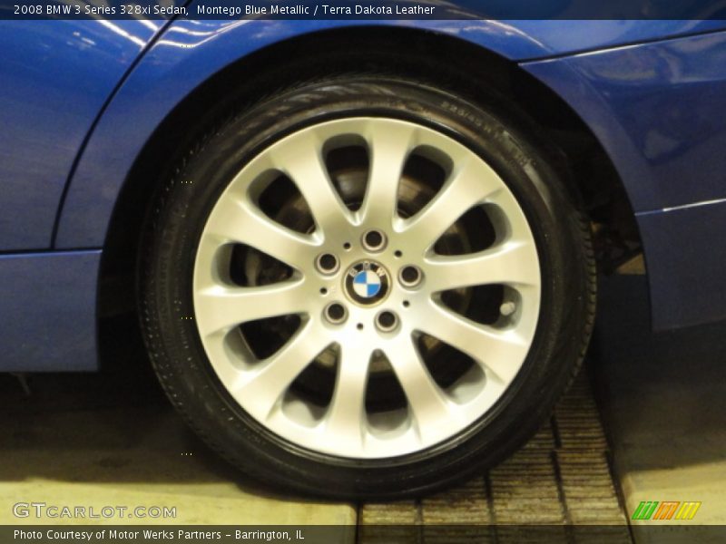 Montego Blue Metallic / Terra Dakota Leather 2008 BMW 3 Series 328xi Sedan