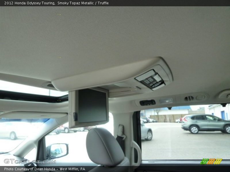 Smoky Topaz Metallic / Truffle 2012 Honda Odyssey Touring