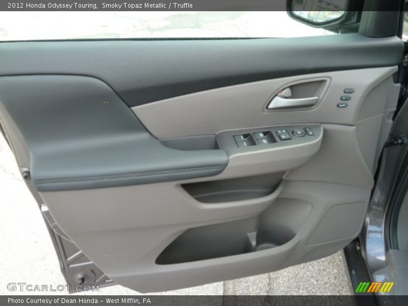 Smoky Topaz Metallic / Truffle 2012 Honda Odyssey Touring
