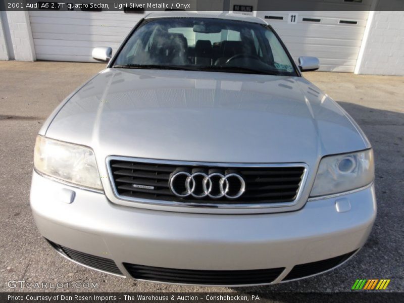 Light Silver Metallic / Onyx 2001 Audi A6 2.7T quattro Sedan