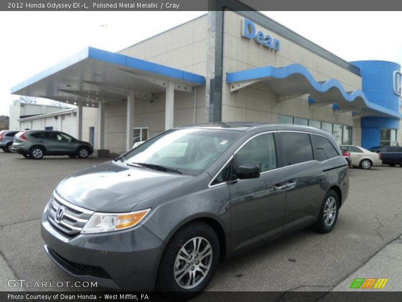 Polished Metal Metallic / Gray 2012 Honda Odyssey EX-L