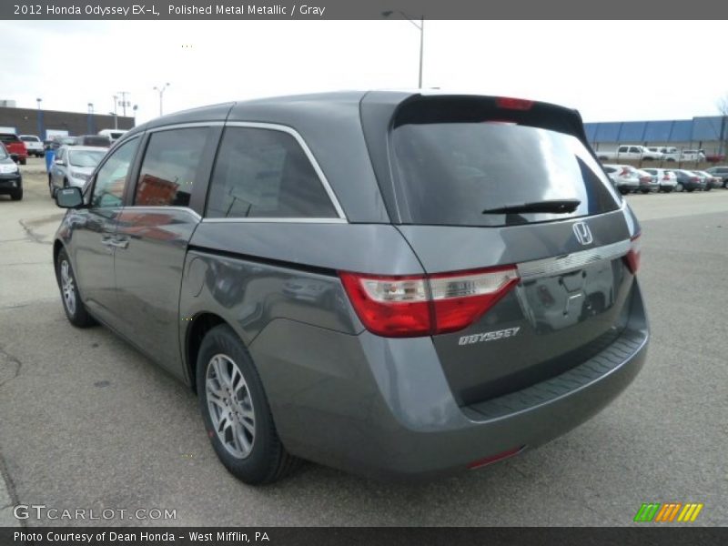 Polished Metal Metallic / Gray 2012 Honda Odyssey EX-L