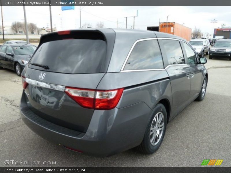 Polished Metal Metallic / Gray 2012 Honda Odyssey EX-L