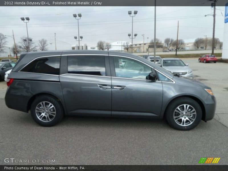 Polished Metal Metallic / Gray 2012 Honda Odyssey EX-L