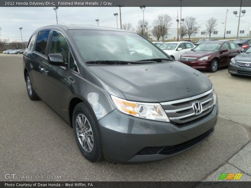 Polished Metal Metallic / Gray 2012 Honda Odyssey EX-L