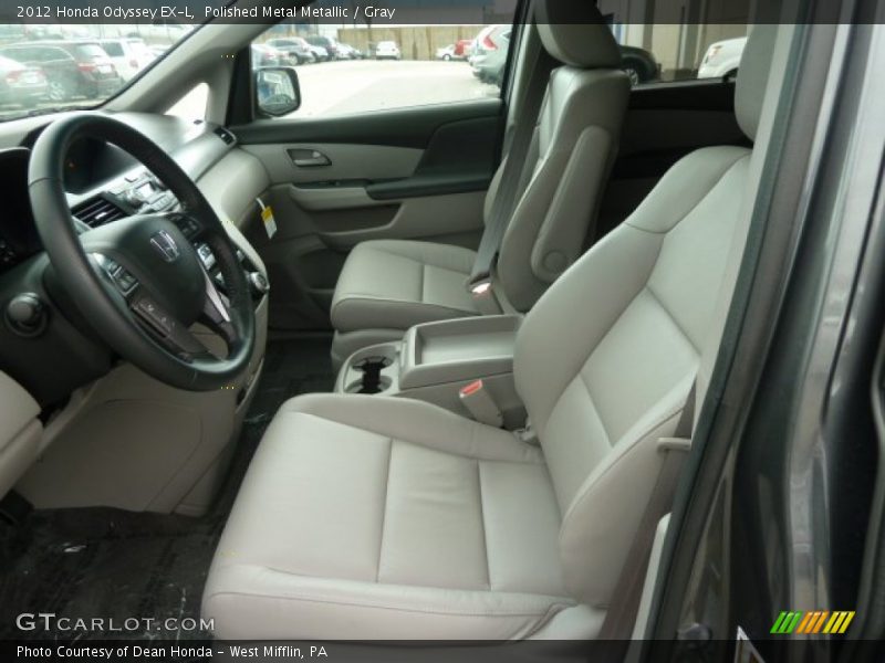 Polished Metal Metallic / Gray 2012 Honda Odyssey EX-L