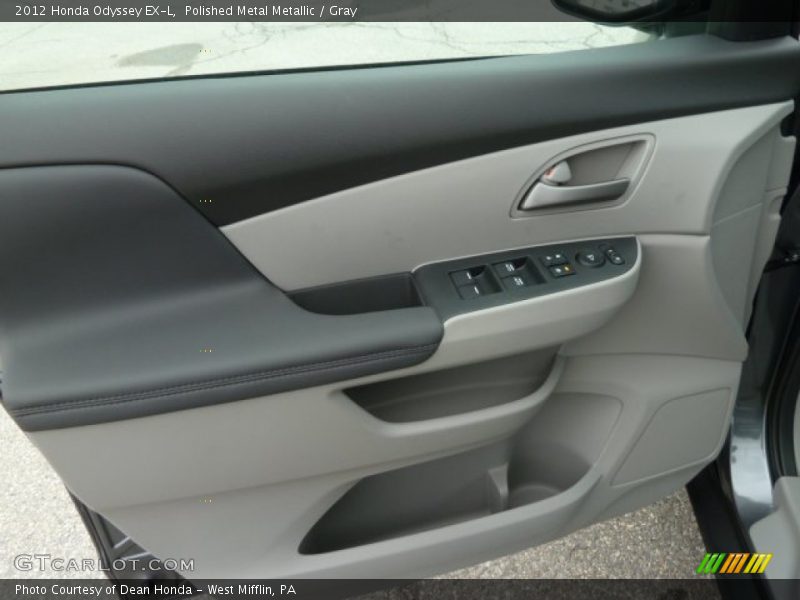 Polished Metal Metallic / Gray 2012 Honda Odyssey EX-L