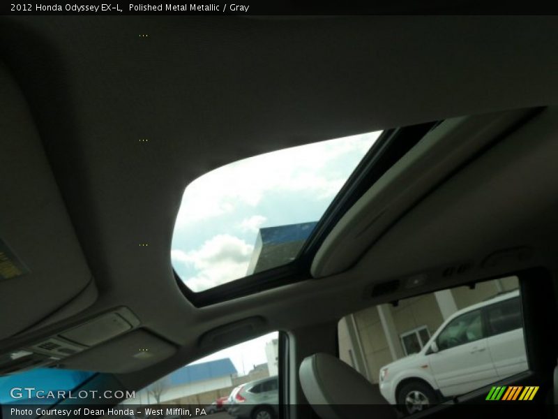 Polished Metal Metallic / Gray 2012 Honda Odyssey EX-L