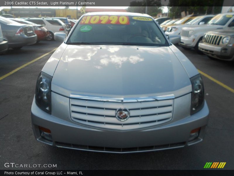 Light Platinum / Cashmere 2006 Cadillac CTS Sedan