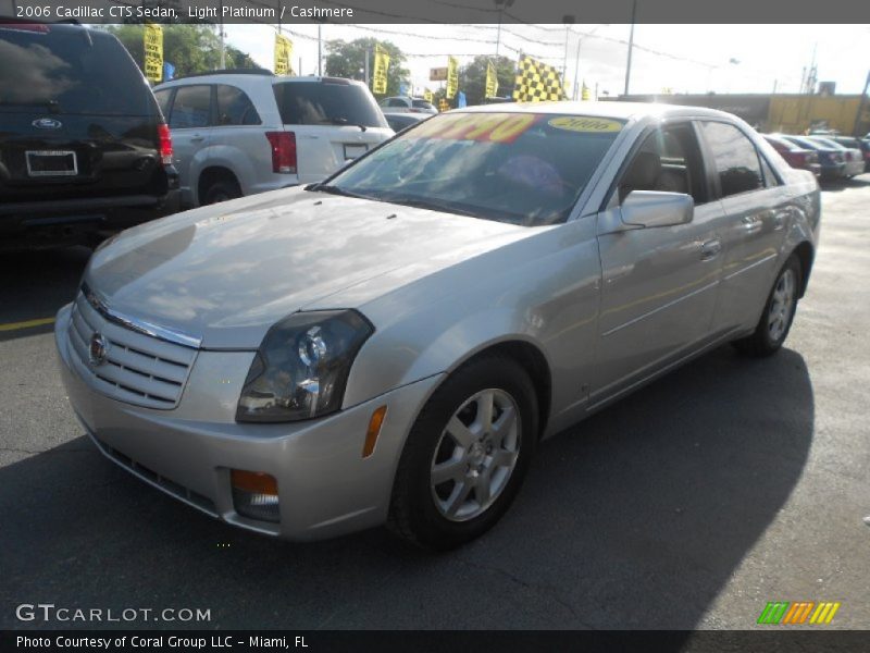 Light Platinum / Cashmere 2006 Cadillac CTS Sedan