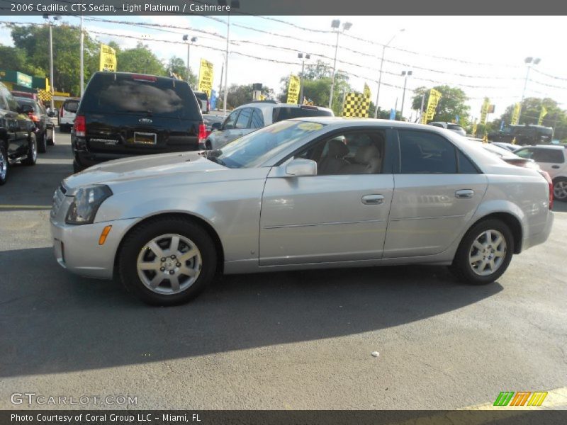 Light Platinum / Cashmere 2006 Cadillac CTS Sedan