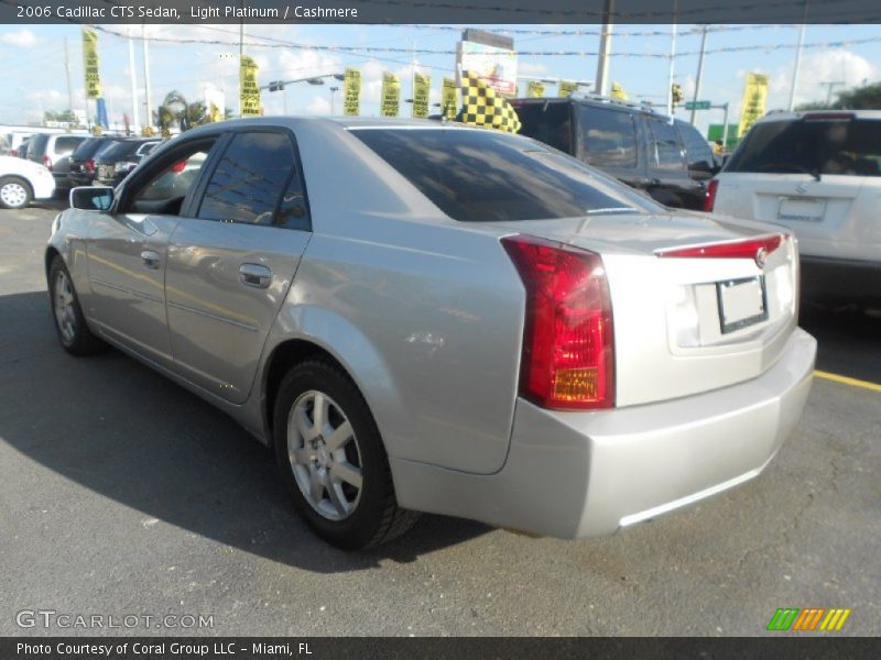 Light Platinum / Cashmere 2006 Cadillac CTS Sedan