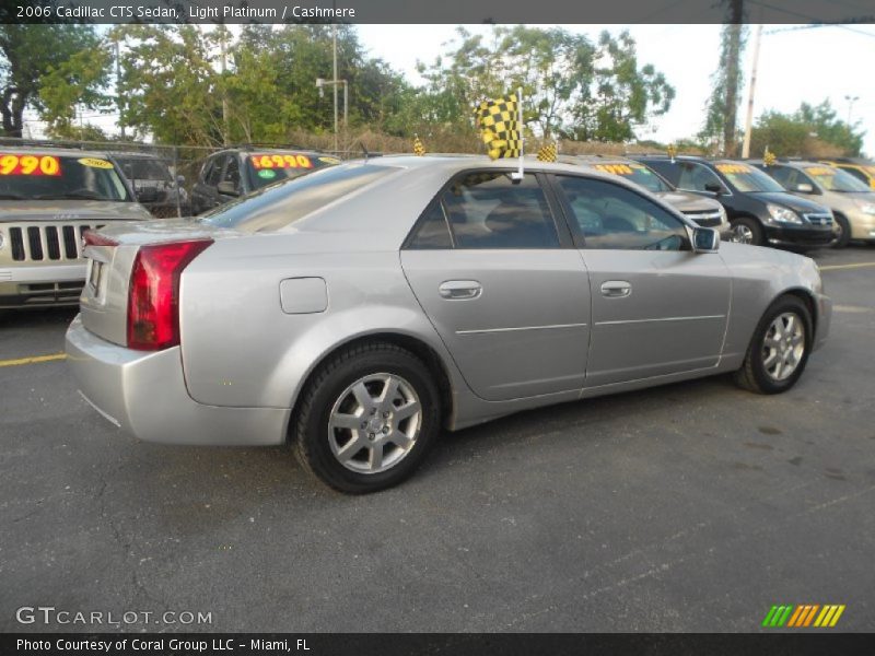 Light Platinum / Cashmere 2006 Cadillac CTS Sedan