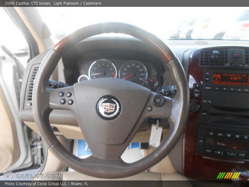 Light Platinum / Cashmere 2006 Cadillac CTS Sedan