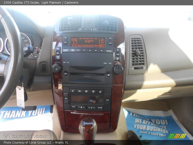 Light Platinum / Cashmere 2006 Cadillac CTS Sedan