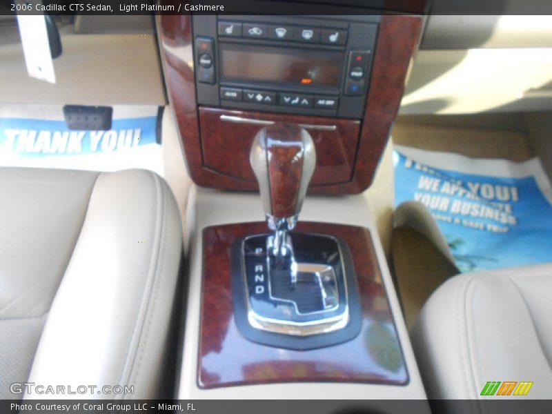 Light Platinum / Cashmere 2006 Cadillac CTS Sedan