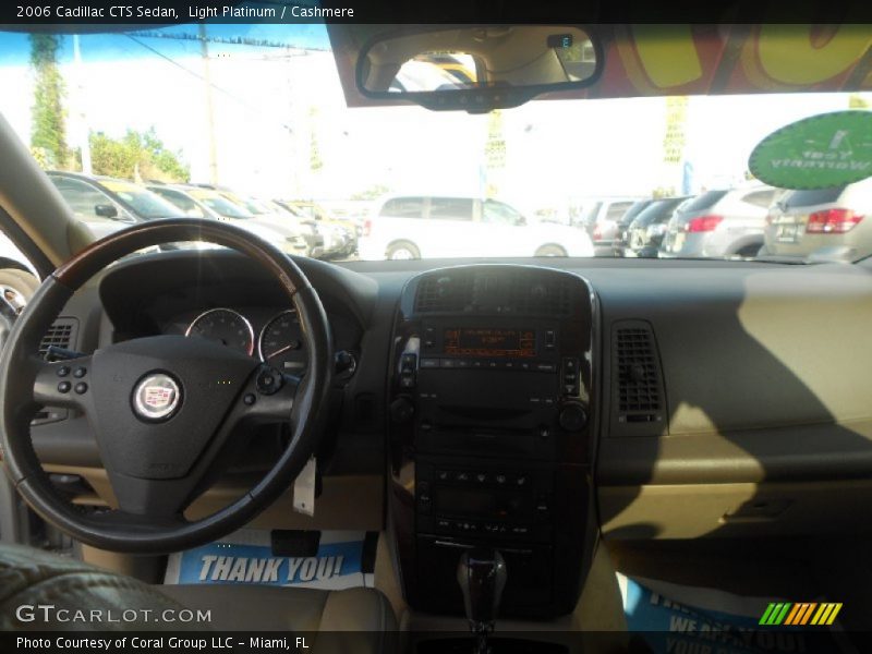 Light Platinum / Cashmere 2006 Cadillac CTS Sedan