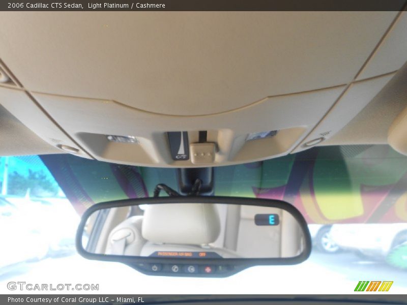 Light Platinum / Cashmere 2006 Cadillac CTS Sedan