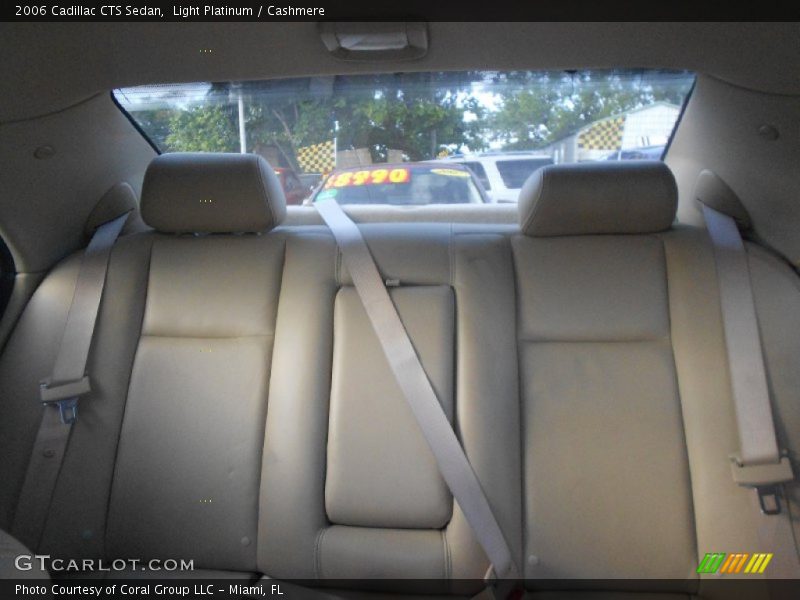 Light Platinum / Cashmere 2006 Cadillac CTS Sedan