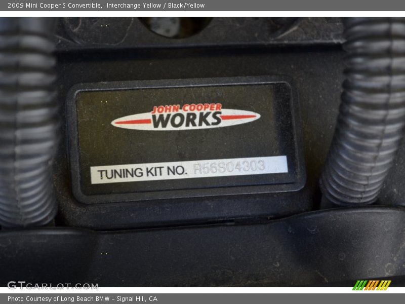 Interchange Yellow / Black/Yellow 2009 Mini Cooper S Convertible