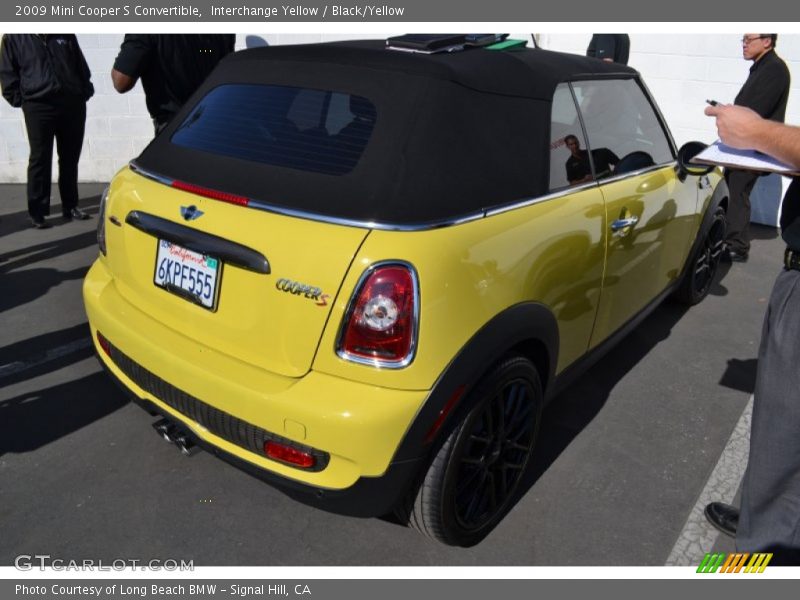 Interchange Yellow / Black/Yellow 2009 Mini Cooper S Convertible