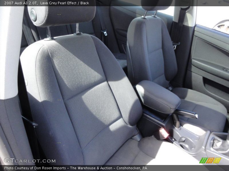 Lava Grey Pearl Effect / Black 2007 Audi A3 2.0T