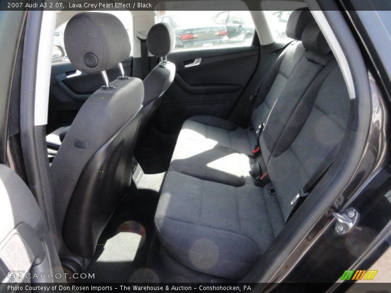 Lava Grey Pearl Effect / Black 2007 Audi A3 2.0T