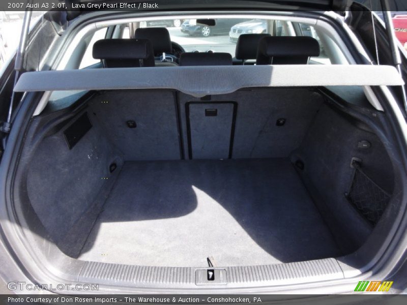 Lava Grey Pearl Effect / Black 2007 Audi A3 2.0T