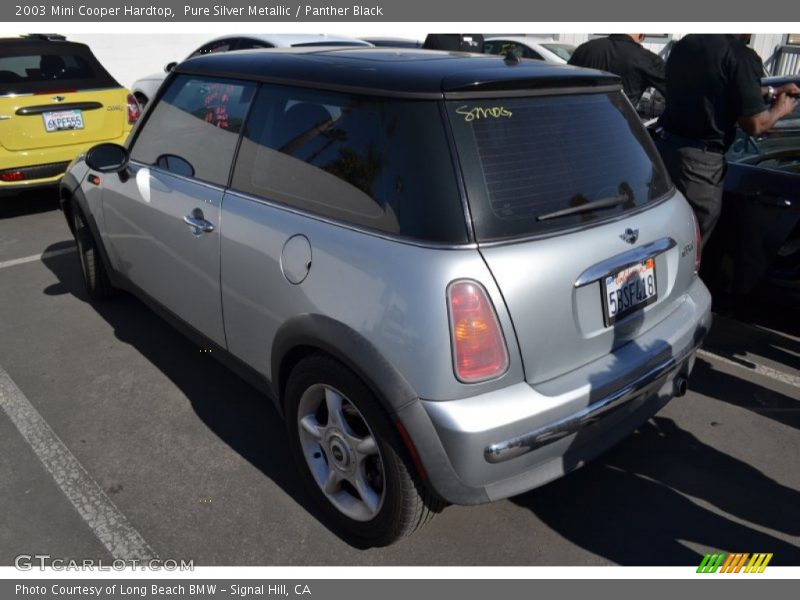 Pure Silver Metallic / Panther Black 2003 Mini Cooper Hardtop