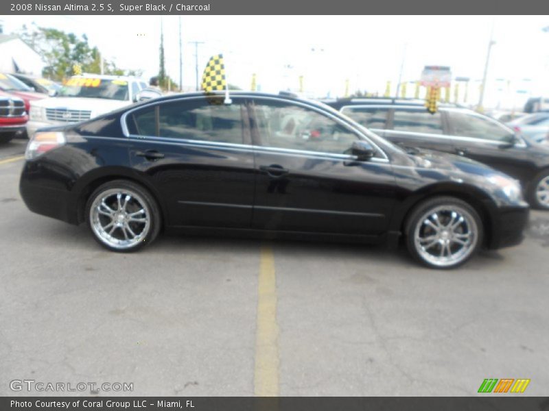 Super Black / Charcoal 2008 Nissan Altima 2.5 S