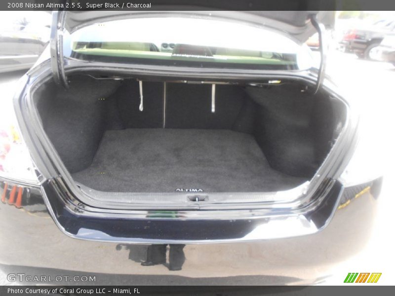 Super Black / Charcoal 2008 Nissan Altima 2.5 S