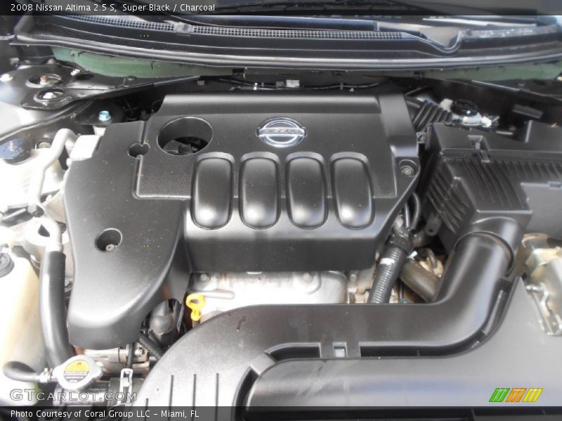 Super Black / Charcoal 2008 Nissan Altima 2.5 S
