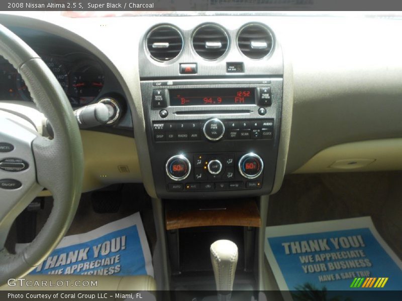 Super Black / Charcoal 2008 Nissan Altima 2.5 S