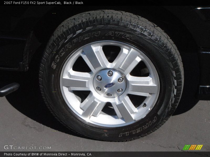 Black / Black 2007 Ford F150 FX2 Sport SuperCab