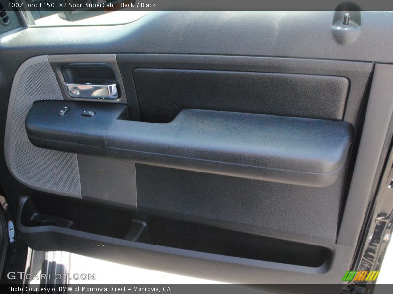 Black / Black 2007 Ford F150 FX2 Sport SuperCab