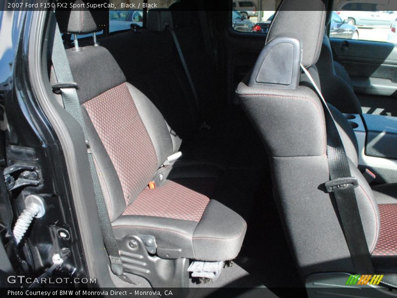 Black / Black 2007 Ford F150 FX2 Sport SuperCab
