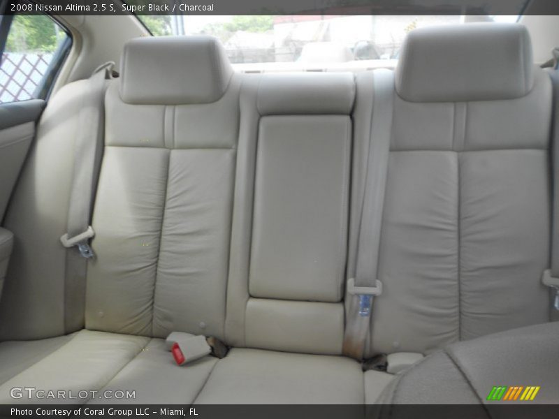 Super Black / Charcoal 2008 Nissan Altima 2.5 S