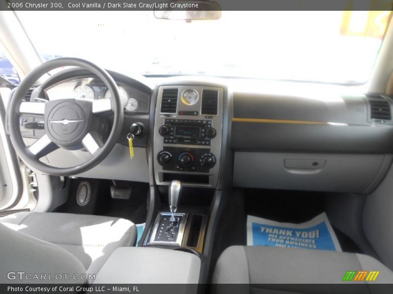 Cool Vanilla / Dark Slate Gray/Light Graystone 2006 Chrysler 300